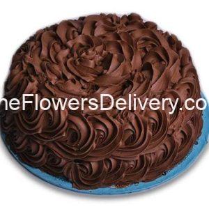 Rose Cake Pie in the Sky -TheFlowersDelivery.com