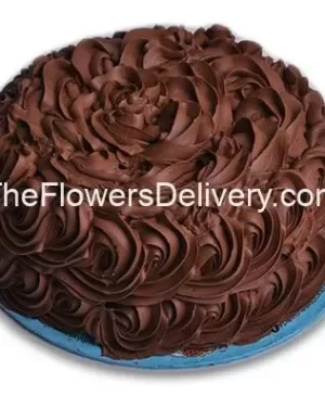 Rose Cake Pie in the Sky -TheFlowersDelivery.com