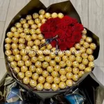 Valentine Flower and Chocolate - The Flowers Delivery.com