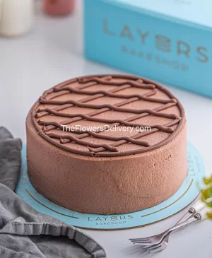 Layers Chocolate Mousse Cake