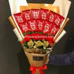 Anniversary Chocolate Bouquet Pakistan - TheFlowersDelivery.com