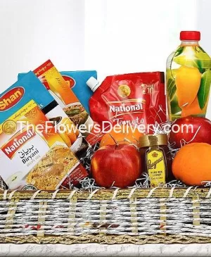 Fruit and Food Spicy Basket