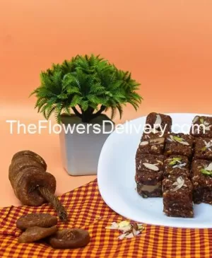 Cakes & Bakes Anjeer Halwa- Online methai shop- theflowerdelivery.com
