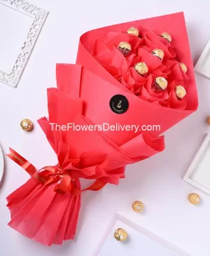Chocolates Bouquet Delivery Rawalpindi - TheFlowersDelivery.com