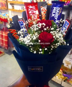 Chocolate Bouquet Karachi - TheFlowersDelivery.com