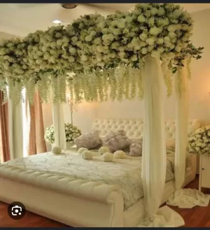 Bridal Room Flower Decoration Pakistan - TheFlowersDelivery.com