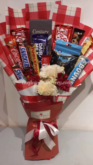 Valentine Chocolates and Flower Delivery - TheFlowersDelivery.com
