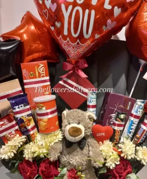Valentines Chocolates Box - TheFlowersDelivery.com